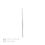 دستگیره-کابینت-400سیلور-خشدار