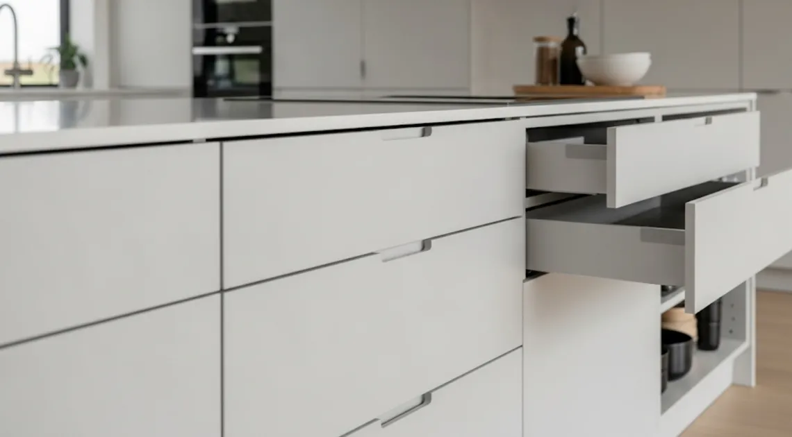 رنگ کابینت سفید مات