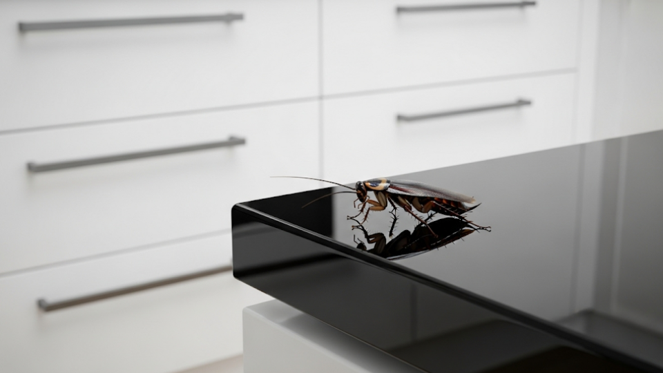 سوسک کابینت های گلاس