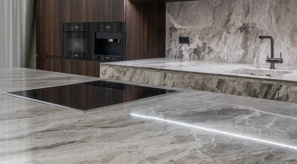 صفحه کابینت سنگی طبیعی