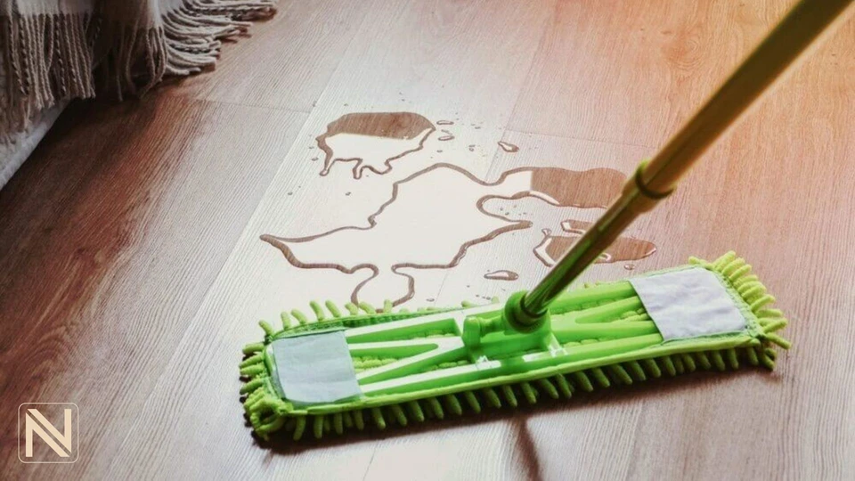 تاثیر تمیزکاری روزانه در براق ماندن پارکت لمینت