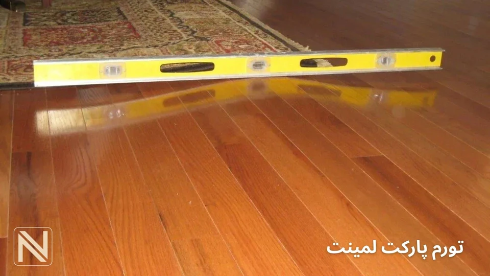 نشانه های بادکردن پارکت لمینت