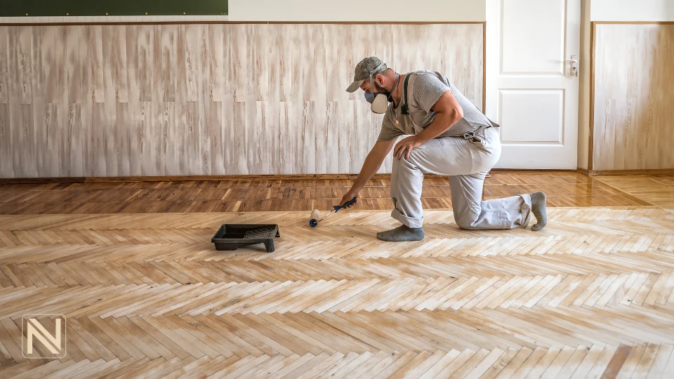 روغن کاری پارکت لمینت