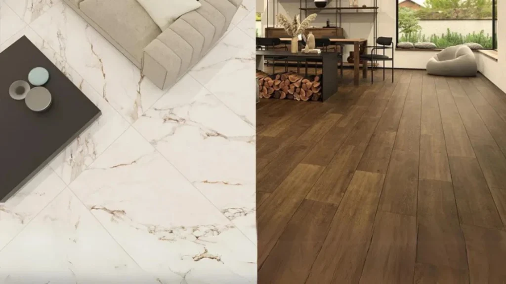 مقایسه پارکت با سرامیک