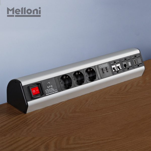 پریز روکار ملونی کد 10044