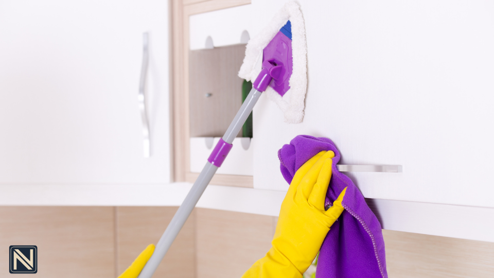 تمیز کردن کابینت