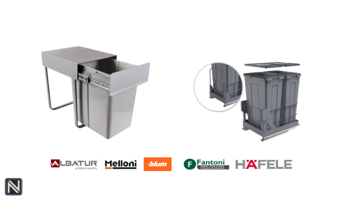 سطل زباله کابینتی