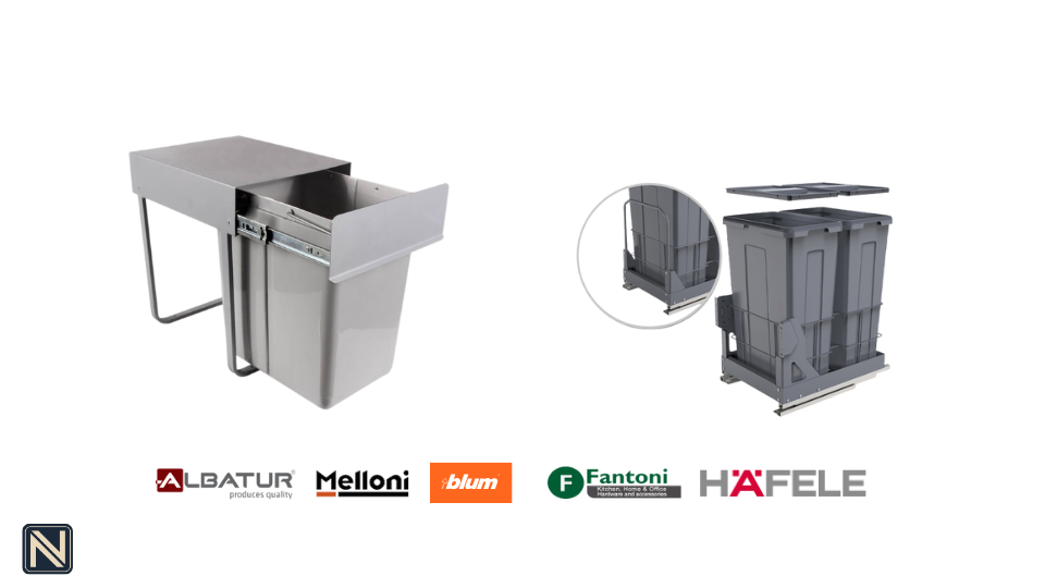 سطل زباله کابینتی