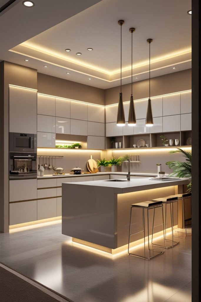 نورپردازی زیر کابینت