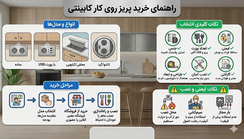 پریز روی کار