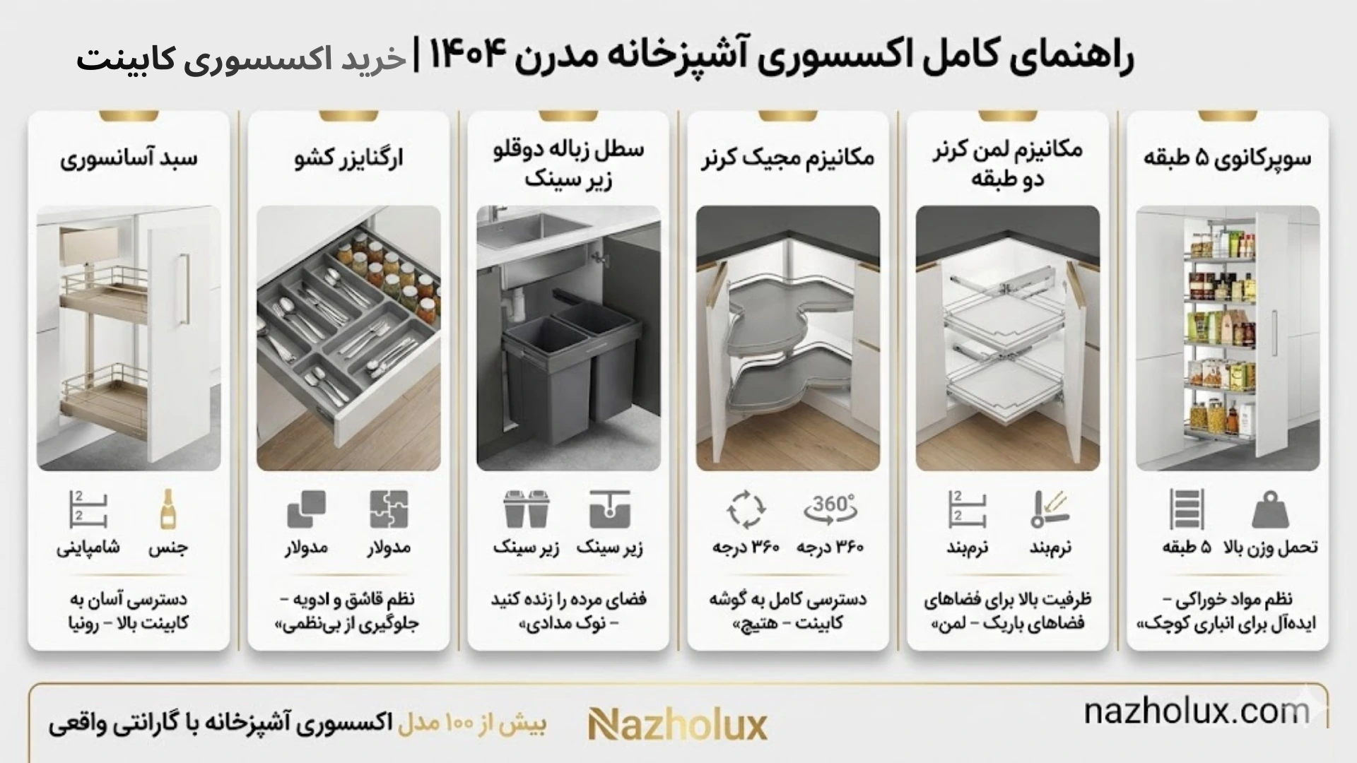 اکسسوری کابینت