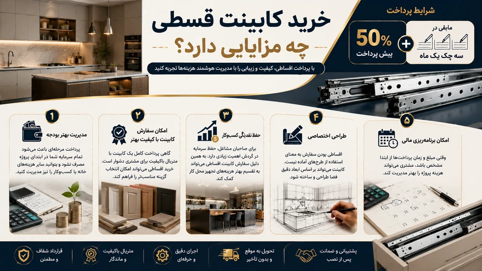خرید کابینت قسطی