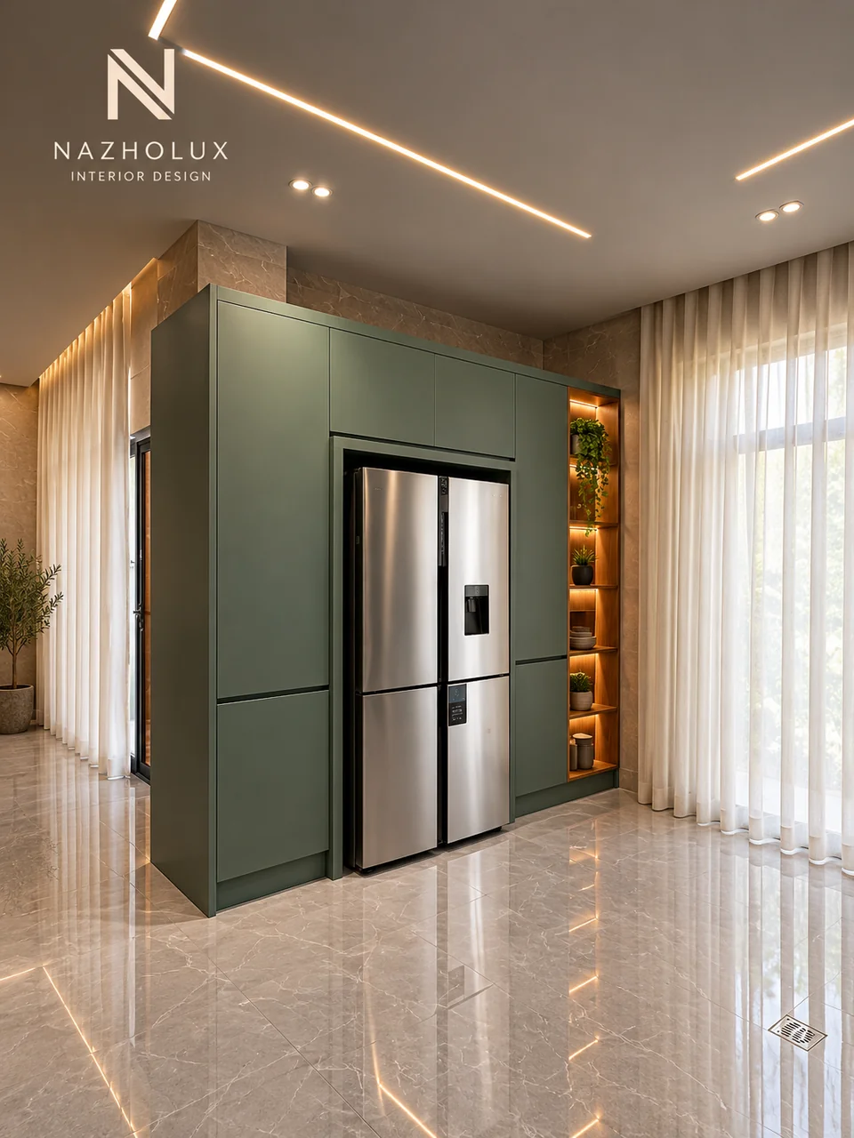 کابینت به سبک ناژولوکس